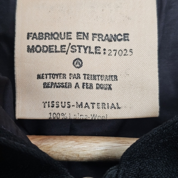 ✨ PRISTINE VINTAGE Courrèges Paris Wool Set – Jacket & Skirt – Size 0 (FR) ✨ - Picture 10 of 11